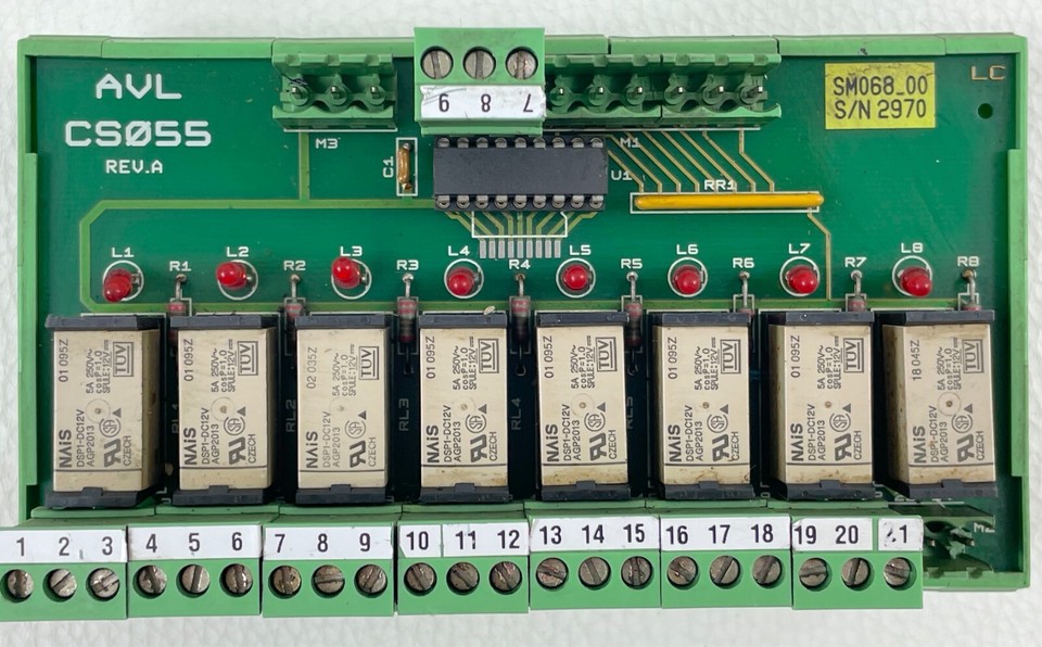AVL CS055 RELAY BOARD | eBay