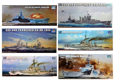 Trumpeter Cruiser and Battleships zur Auswahl 1:350 Neu in Original Box