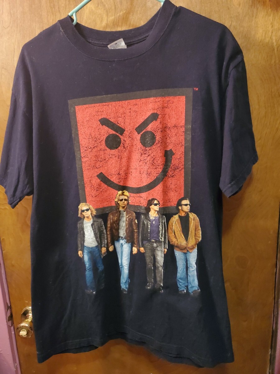 Vintage Bon Jovi 2006 World Tour Concert T-Shirt Anvil Size Large 