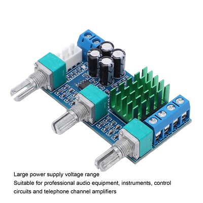Power Amplifier Board XH M567 TPA3116D2 Dual Channel Digital Volume Control
