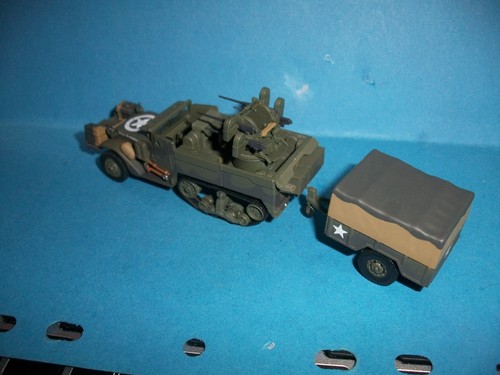 1/72 M3 HT Flak AA mit Mun Trailer gebaut,bemalt,built,painted,finished - Bild 2 von 3