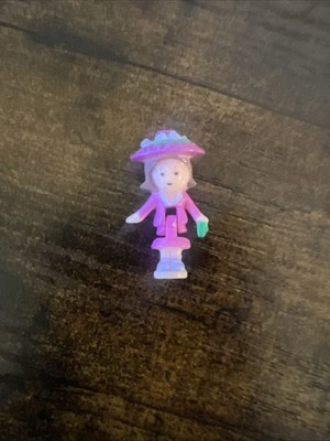 Vintage Bluebird Polly Pocket 1990 Fifi's Parisian Apartment Doll Figure Toy