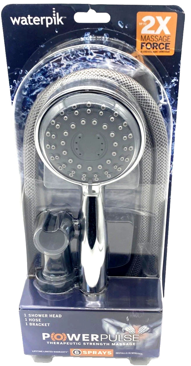 6 Sprays, Chrome, New Sealed