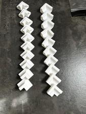 Scotia Floor Beading Corner Fitting(Inner, outer corner variations) 24pcs White