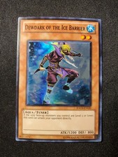 YuGiOh Dewdark of the Ice Barrier HA03-EN020 1st Edition Super Rare NM