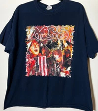 Remake MC5 Rock Tour Concert short sleeve black color shirt KV37101