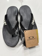 Oakley B1B Flip-Flop Men's Sandals Blackout SIZE 10