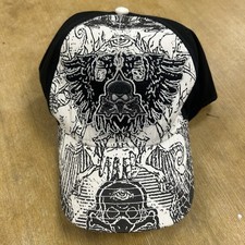 Vintage Y2K Tony Hawk Skate Graffiti Skull Gr...