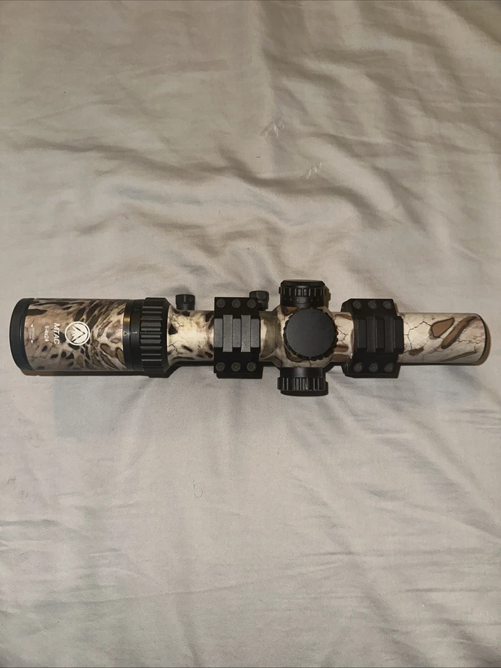 Burris MTAC 1-4x24mm Riflescope Camouflage w/ P.E.P.R. Mount Illuminated Reticle - Image 2 of 4