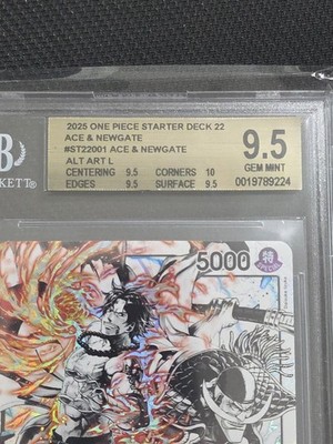 BGS 9.5 Ace & Newgate ST22-001* Alt Art One Piece from Starter