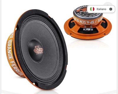 SP Audio.  Sp 6.5 CM Slim Speakers (Pair)