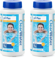 Clearwater Ph plus Increaser - 1 Kg Granules for Hot Tub, Spa & Swimming Pool Wa