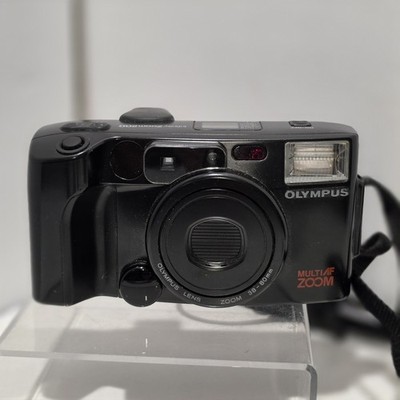 Olympus Izm 200 Quartzdate 38-80mm Point and shoot filmCamera Power confirmed