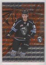 2021-22 SP Game Used CHL Edition Orange Foilboard /499 Connor McClennon #13 4z8
