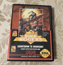 BUCK ROGERS: COUNTDOWN TO DOOMSDAY (Sega Genesis - EA SSI TSR 1991) Complete CIB