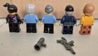  Lego Movie Minifigure Lot Wyldstyle, Ma Cop, Pa Cop Robot SWAT  Lot of 5 — photo 4