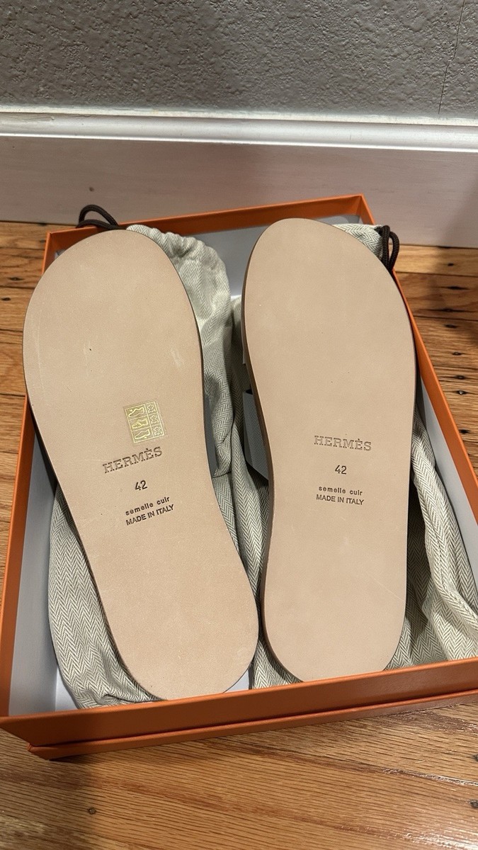 Authentic Hermès Izmir Sandal Size 42 | eBay display picture 3