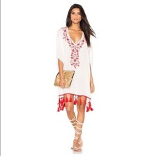 Show Me Your Mumu Mae Mu Tassel Dress in Casa Love Embroidery XS