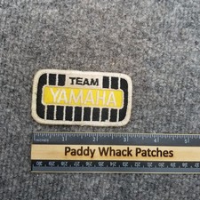 Vintage Team Yamaha Patch Motorcycle Racing ATV AD2a