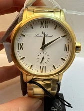 Lucien Piccard Men's LP-12744-YG-22 "Bremen" Gold-Tone Stainless Steel Watch-R9