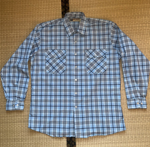 Big Mac, Vintage Made in USA Big Mac Flannel Shirt Plaid Men's Size L 80s/90s JC Penny