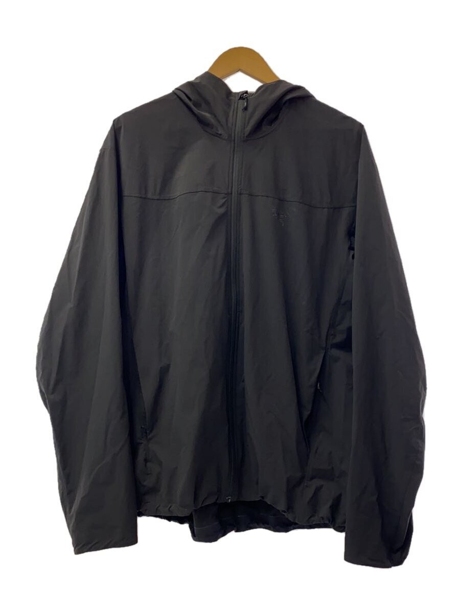 Giacca nylon ARC'TERYX nera taglia L leggera resistente alle intemperie #EG CZA