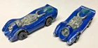 2 X JET THREAT redline 1970 blue Hot Wheels hong kong redlines
