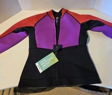 Sea-doo Womens Montego Jacket Violet, Red. Black Size XL Neoprene