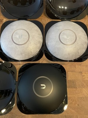 Ubiquiti U6+/nanoHD/U6 Lite Custom Cover 3-Pack (2) in Concrete, (1) Black