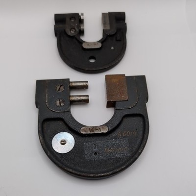 2x verstellbare Begrenzung Snap Spalt Messgerät 1/4-3/4'' & 3/4-1'' C Rahmen für Engineering Set