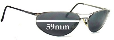 SFx Replacement Sunglass Lenses fits Ray-Ban RB3131 - 59mm Wide