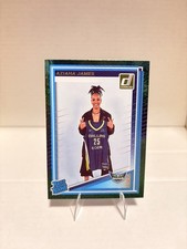 2025 Panini Donruss WNBA Green Shimmer SP Aziaha James Rated Rookie RC Wings #95