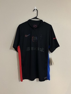 FC Barcelona x Travis Scott Collab Away Black Jersey May 2025