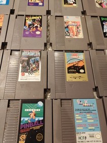 Enorme Lote de 50 Juegos NES Super Mario 3 Dr Mario Rescue Rangers Commando Shadowgate