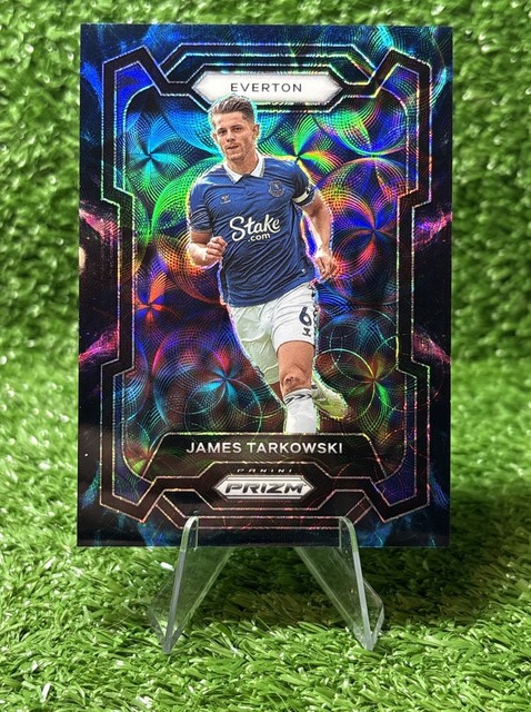 2023 Panini Prizm Premier League NEBULA #1/1 James Tarkowski #254 Everton