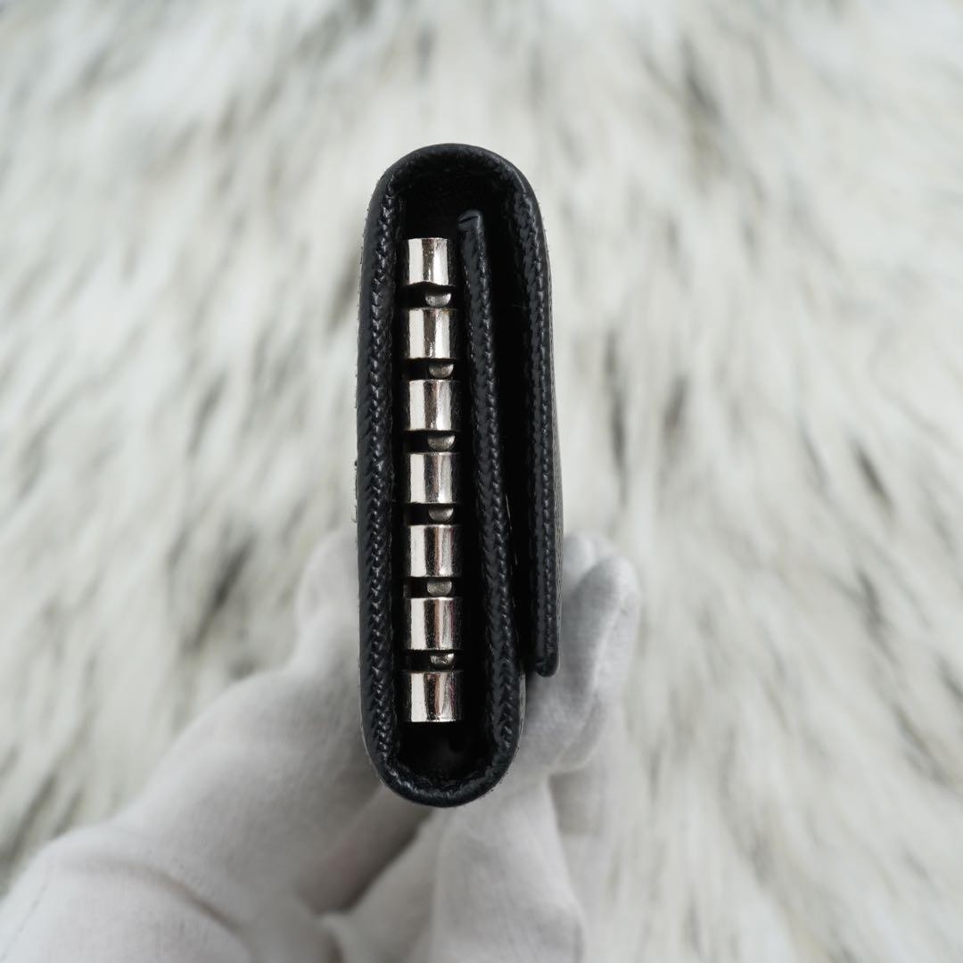 Extremely Beautiful Condition PRADA Key Case Saff… - image 8
