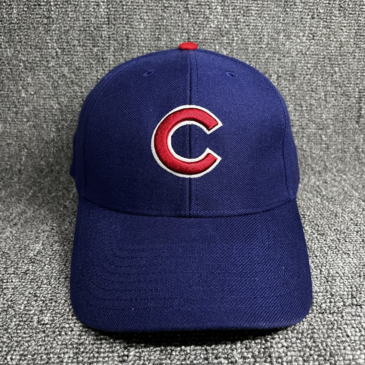 Chicago Cubs '47 MVP Hat Navy Blue Adjustable MLB Baseball Cap Hook & Loop OSFA
