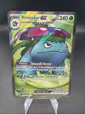 Pokemon Scarlet & Violet 151 Ultra Rare Venusaur ex #182
