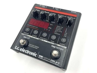 TC Electronic ND-1 Digital Delay Pedal 6 Stereo Delay Typen gebraucht