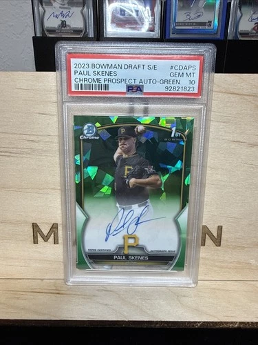2023 Bowman Draft Sapphire Paul Skenes Auto /99 Psa 10