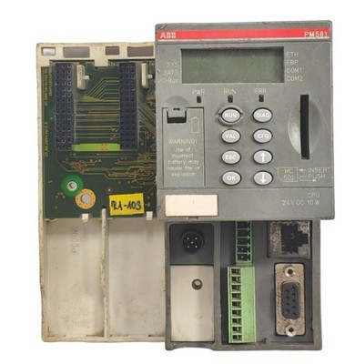 ABB PM581-ETH P1SAP140100R0170 Mini CPU 256kb 24VDC TB521-ETH SPS