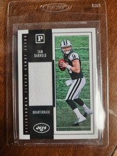 Sam Darnold Rookie Patch Card . rookie card picture