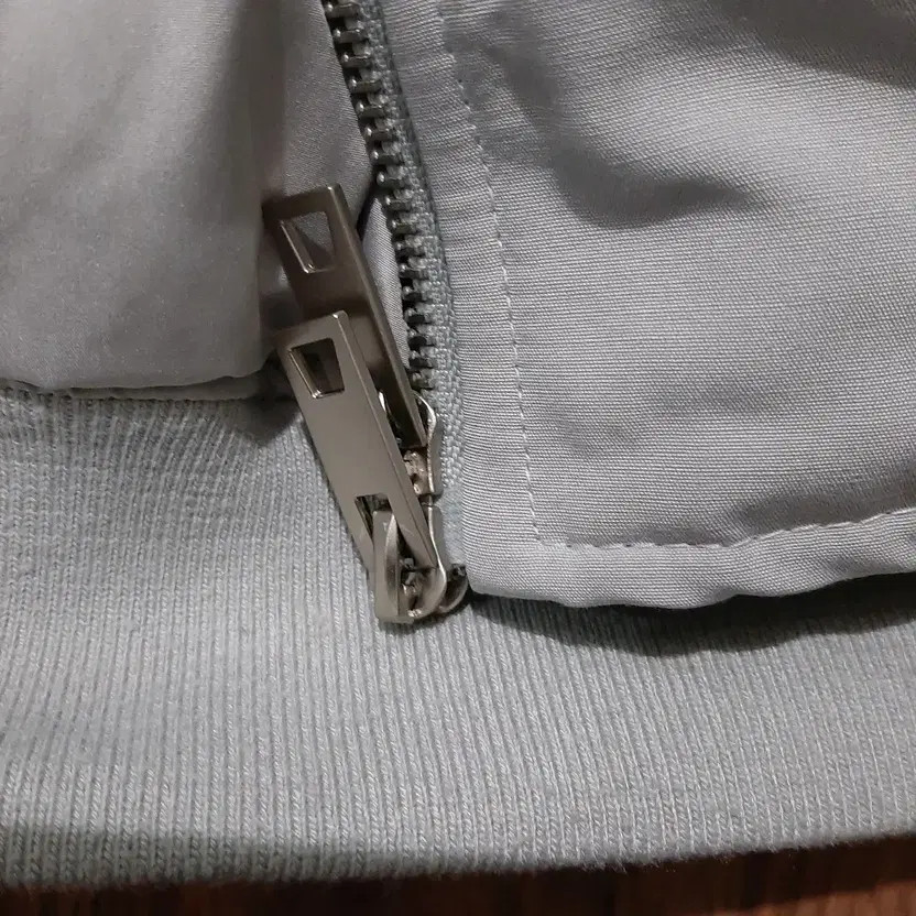 Fudge Store Gray Bomber Padding Jacket S - Light … - image 9