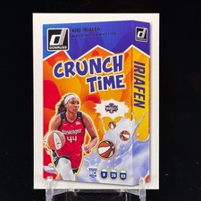 Kiki Iriafen 2025 Panini Donruss WNBA Crunch Time Washington Mystics