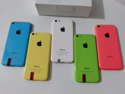 iPhone 5c 16GB & iPhone 8 64GB セット　おまけ付き Original Apple iPhone 5c 8GB/16GB/32GB Unlocked 4G OS 10.3.4 only