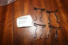 lot of 4 NOS military surplus D cell flashlight clip bracket tool retention clip