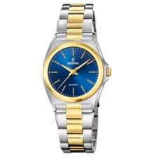 FESTINA CLASSIC STEEL WATCH F20556/4 - BARGAIN - 