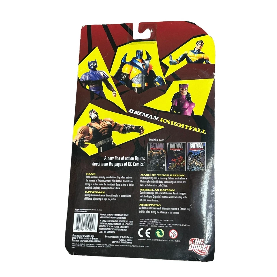 Figura de acción DC DIRECT Knightfall Batman Serie 1 BANE NUEVA EN CAJA Foto 2 de 4