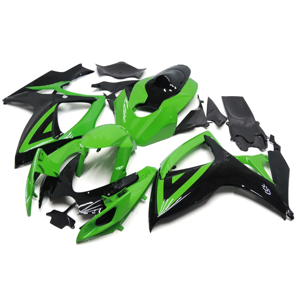 Carrocería de inyección para Suzuki GSXR600 GSXR750 K6 2006 2007 carenados kit de carrocería ABS Foto 4 de 4
