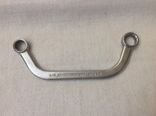 PRO AMERICA 2518 HALF MOON AIRCRAFT WRENCH 5/8x9/16in 12PT USED HALF MOON WRENCH